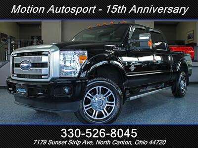 2016 Ford F-350 Super Duty Platinum  Moon Roof Navigation 4X4 Truck