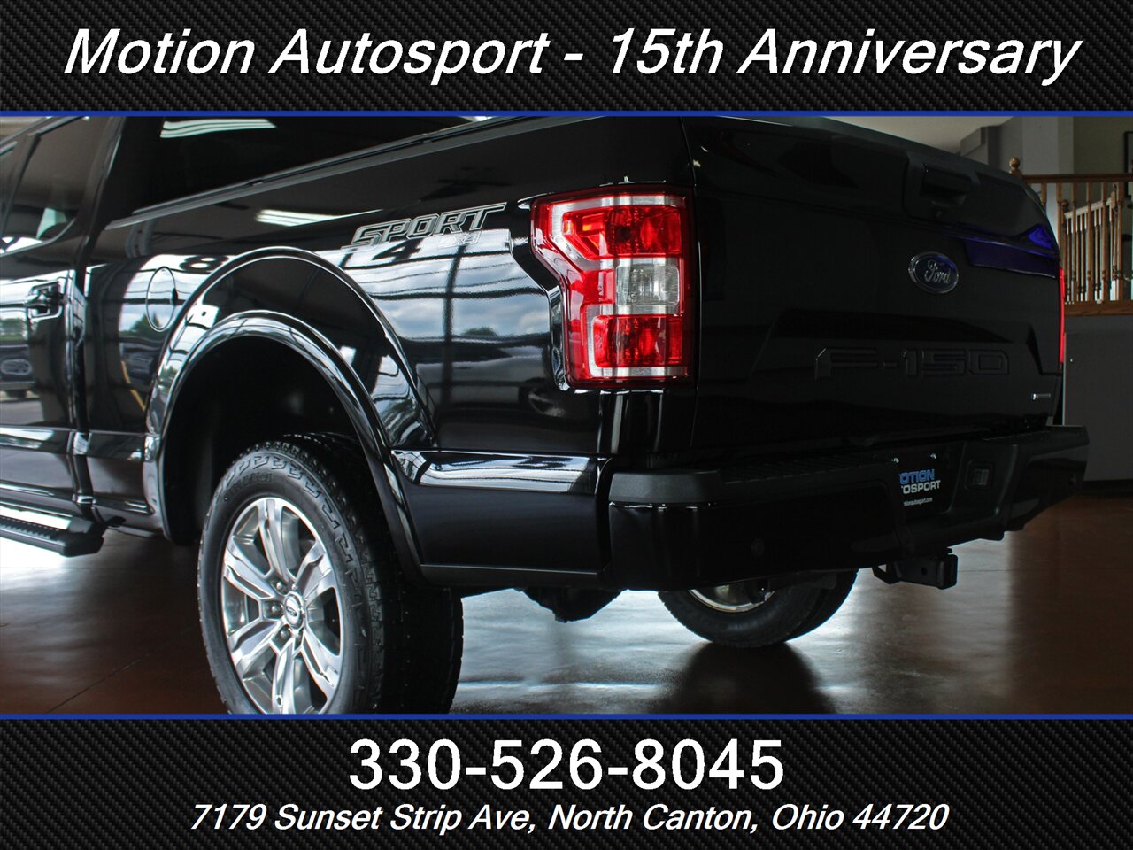 2018 Ford F-150 XLT Sport  Panoramic Moon Roof Leather 4X4 - Photo 8 - North Canton, OH 44720