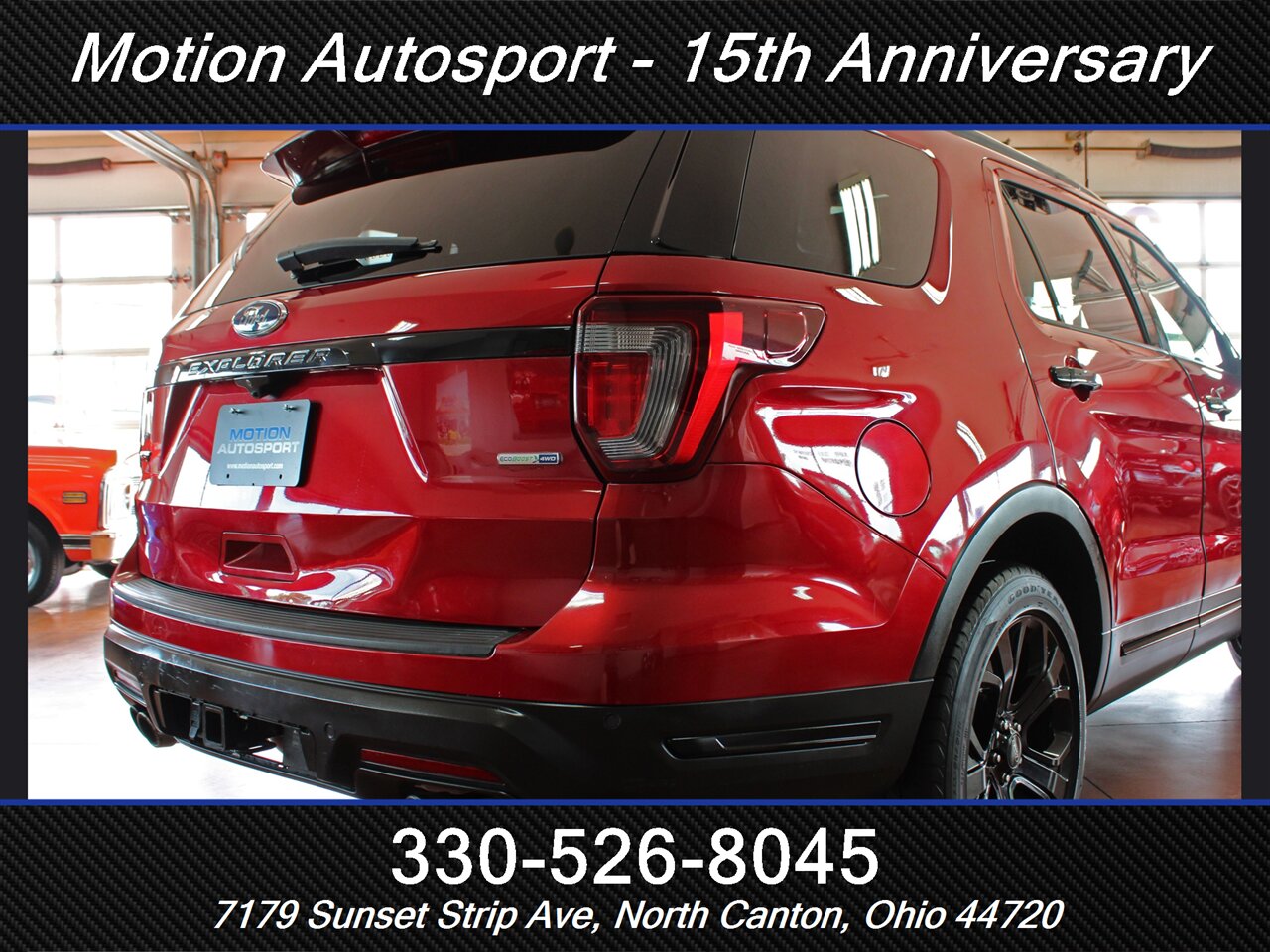2019 Ford Explorer Sport  Moon Roof Navigation AWD - Photo 11 - North Canton, OH 44720