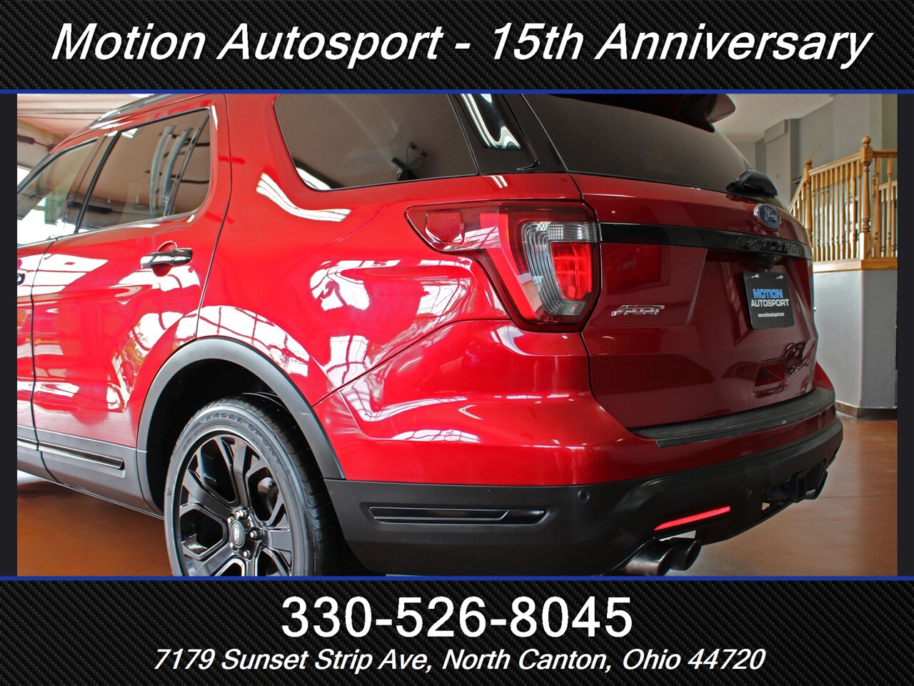 2019 Ford Explorer Sport  Moon Roof Navigation AWD - Photo 8 - North Canton, OH 44720