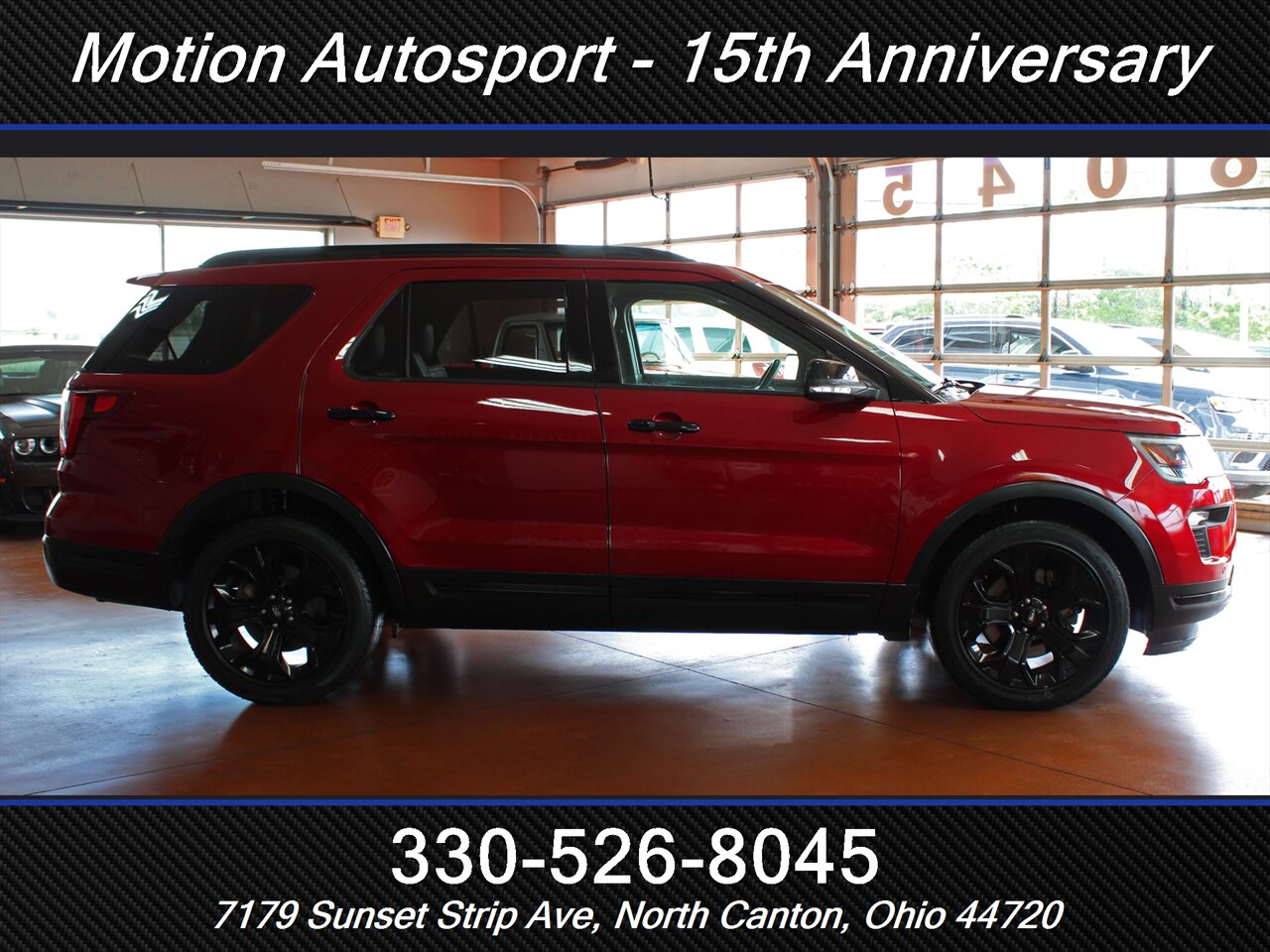 2019 Ford Explorer Sport  Moon Roof Navigation AWD - Photo 12 - North Canton, OH 44720