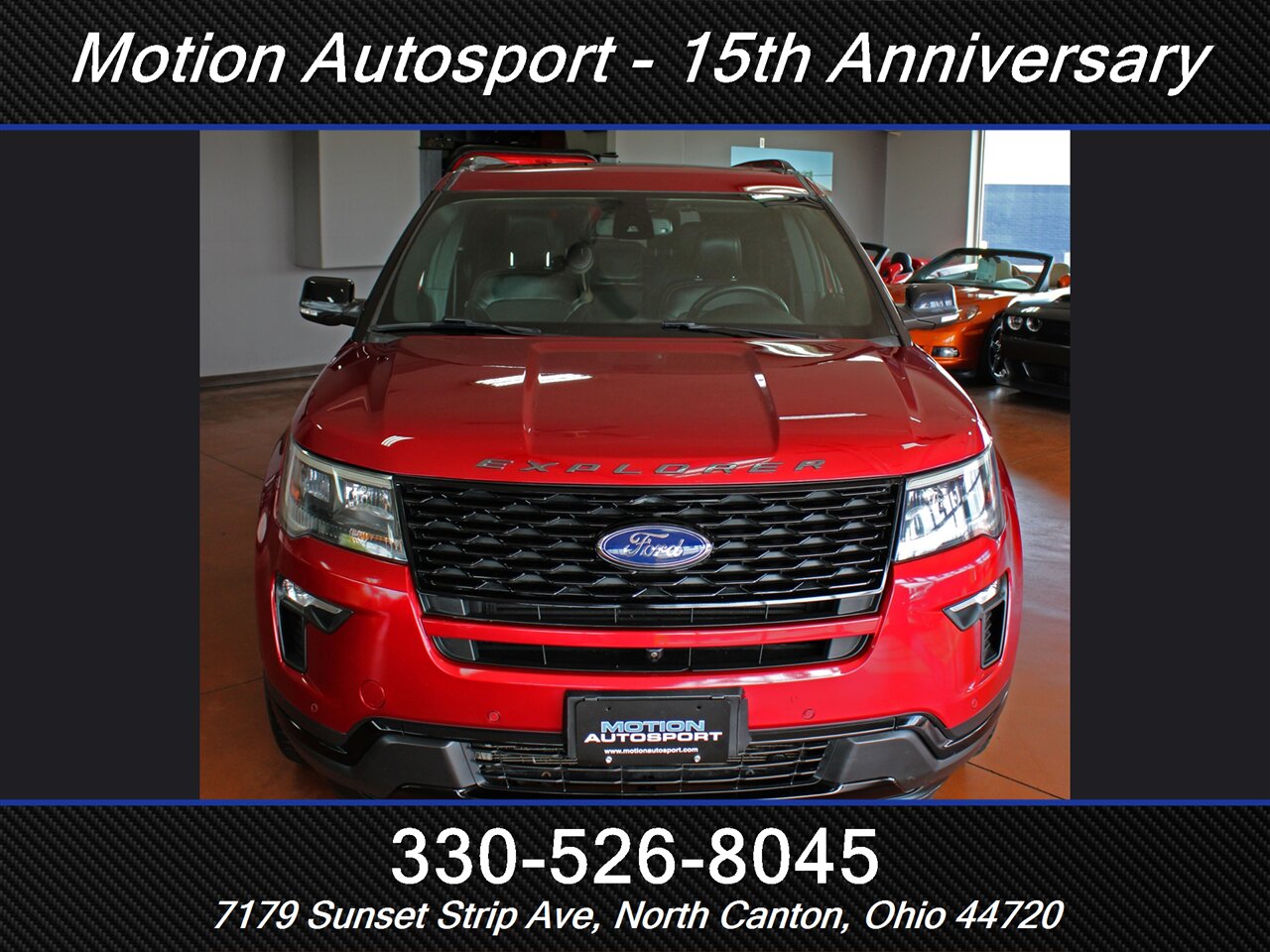 2019 Ford Explorer Sport  Moon Roof Navigation AWD - Photo 4 - North Canton, OH 44720