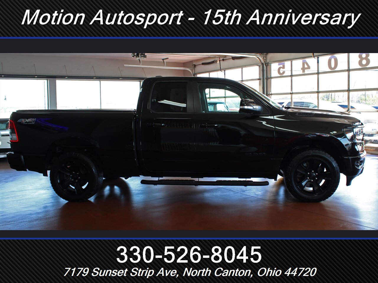 2021 RAM 1500 Big Horn Black Top Edition 4X4 - Photo 13 - North Canton, OH 44720