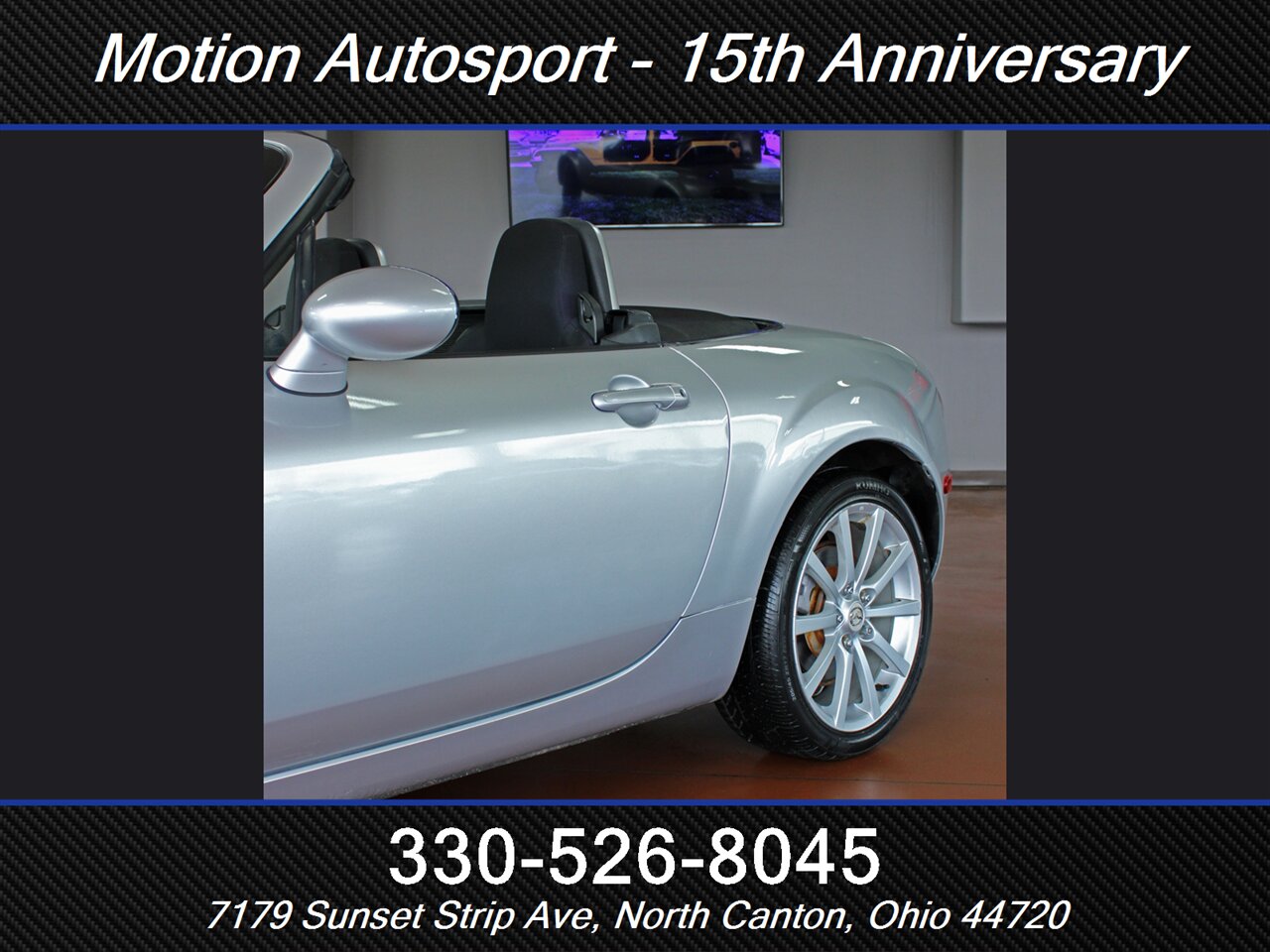 2006 Mazda MX-5 Miata Sport   - Photo 41 - North Canton, OH 44720