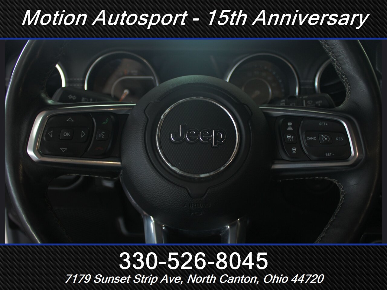 2019 Jeep Wrangler Unlimited Sahara Sky Touch Roof 4X4 - Photo 21 - North Canton, OH 44720