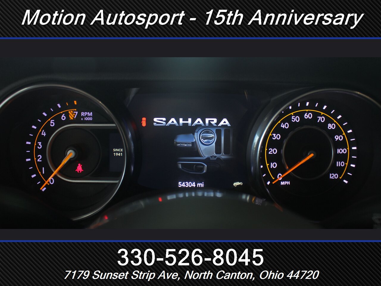 2019 Jeep Wrangler Unlimited Sahara Sky Touch Roof 4X4 - Photo 24 - North Canton, OH 44720