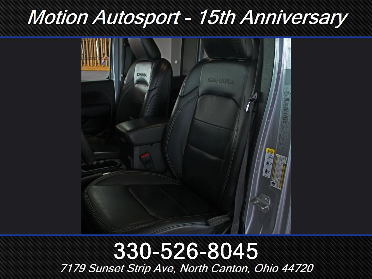 2019 Jeep Wrangler Unlimited Sahara Sky Touch Roof 4X4 - Photo 37 - North Canton, OH 44720