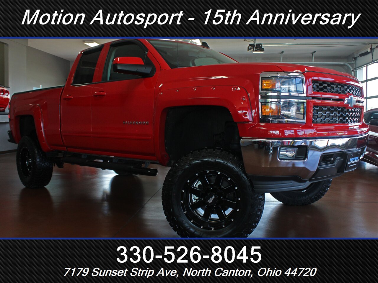 2015 Chevrolet Silverado 1500 LT  Custom  Lift 4X4 - Photo 2 - North Canton, OH 44720