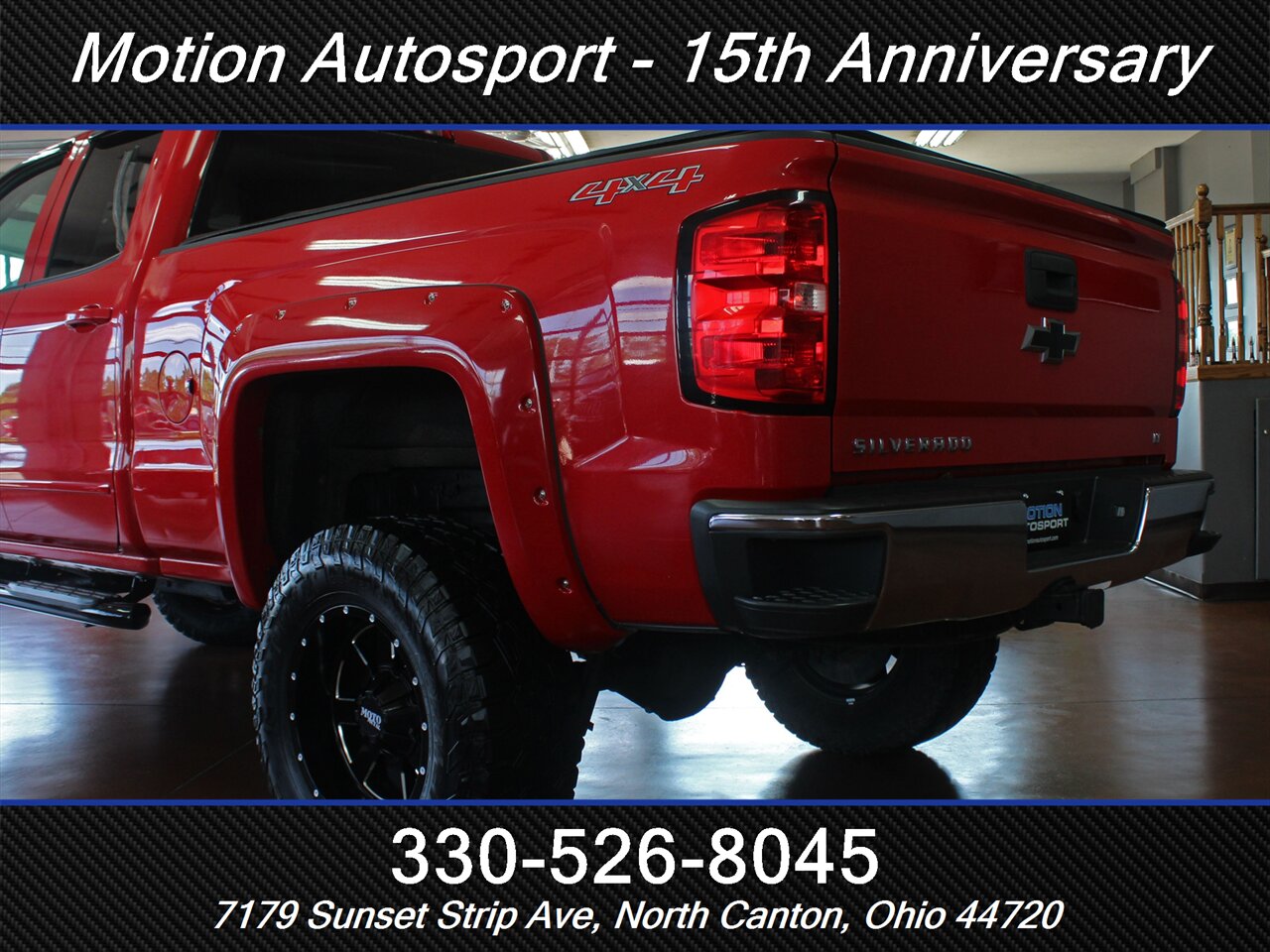 2015 Chevrolet Silverado 1500 LT  Custom  Lift 4X4 - Photo 8 - North Canton, OH 44720