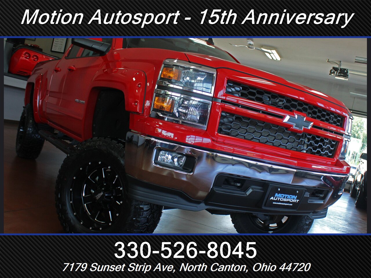 2015 Chevrolet Silverado 1500 LT  Custom  Lift 4X4 - Photo 53 - North Canton, OH 44720