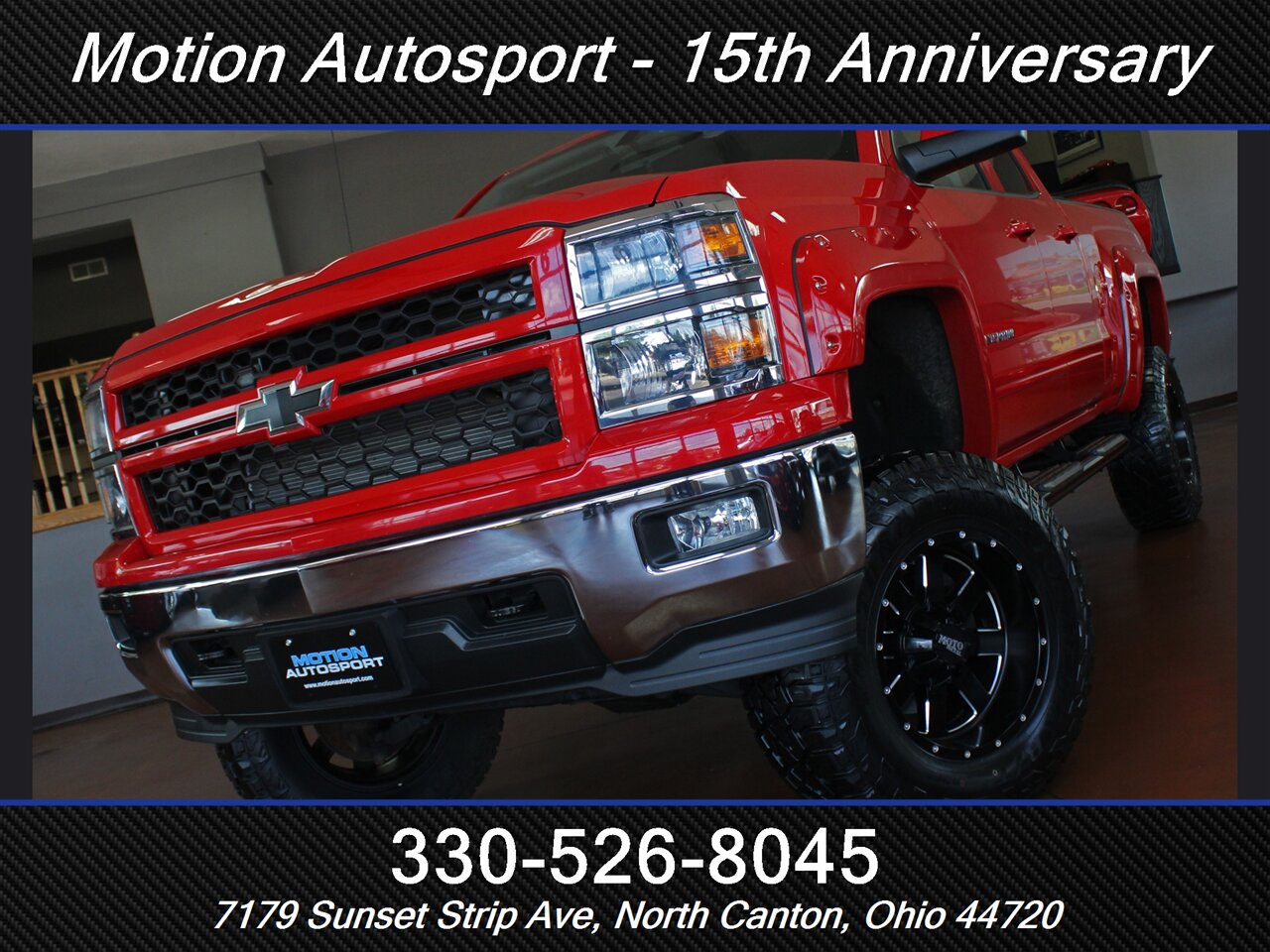2015 Chevrolet Silverado 1500 LT  Custom  Lift 4X4 - Photo 52 - North Canton, OH 44720