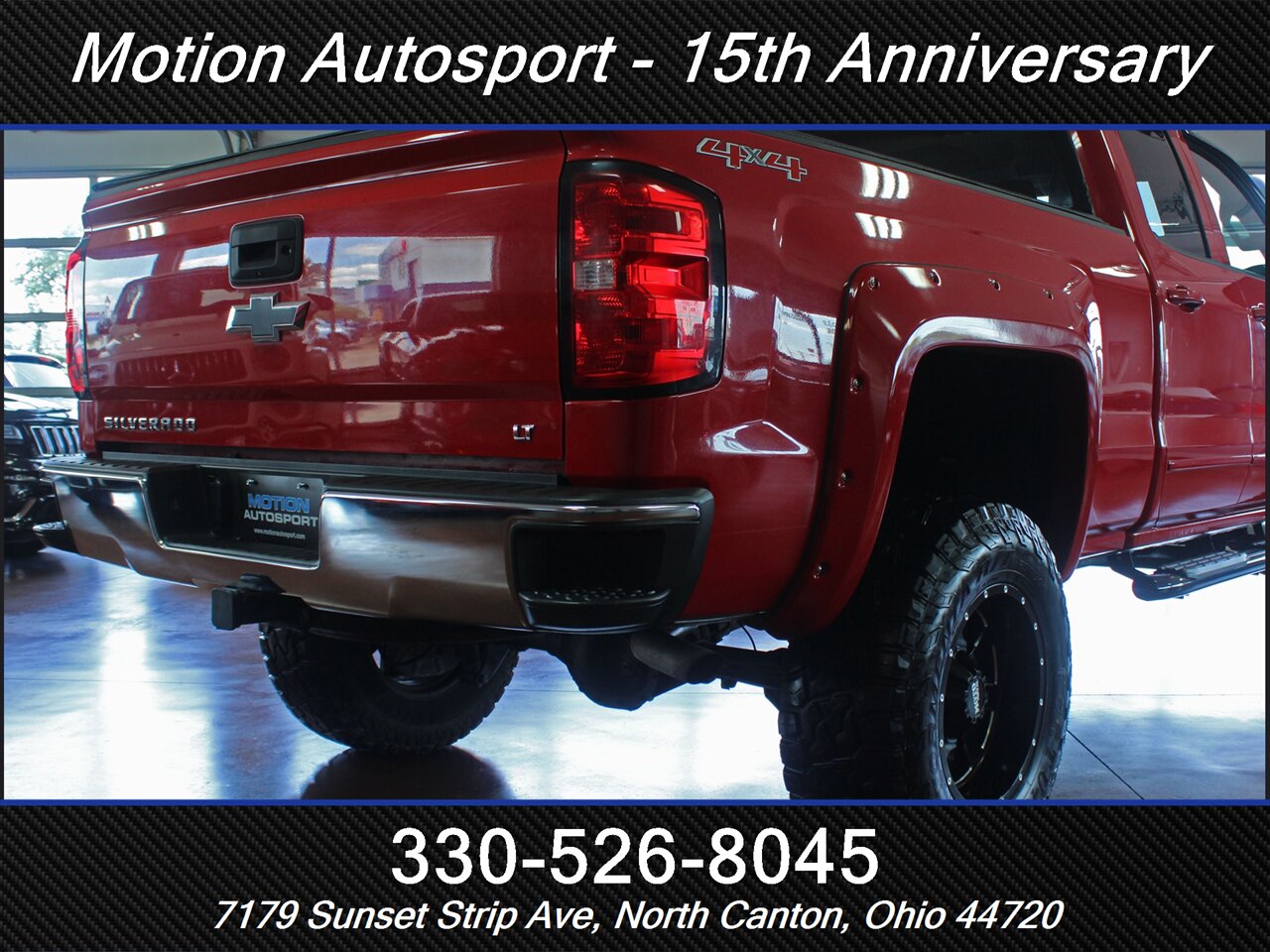 2015 Chevrolet Silverado 1500 LT  Custom  Lift 4X4 - Photo 12 - North Canton, OH 44720