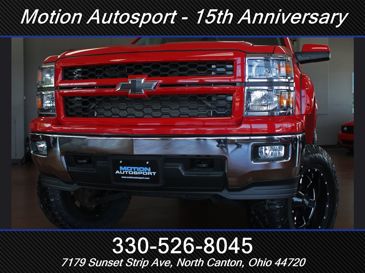 2015 Chevrolet Silverado 1500 LT  Custom  Lift 4X4 - Photo 55 - North Canton, OH 44720