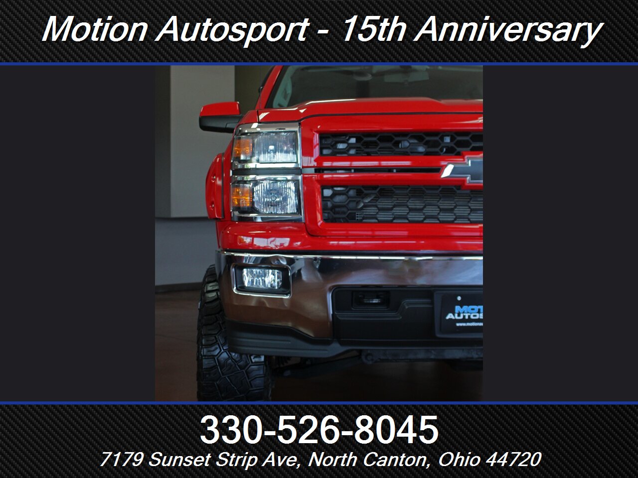 2015 Chevrolet Silverado 1500 LT  Custom  Lift 4X4 - Photo 5 - North Canton, OH 44720