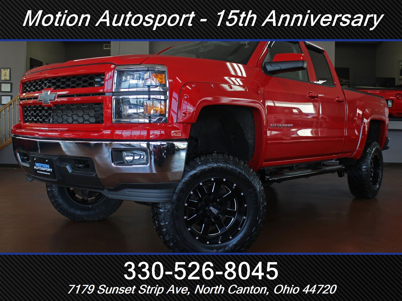 2015 Chevrolet Silverado 1500 LT  Custom  Lift 4X4 - Photo 1 - North Canton, OH 44720