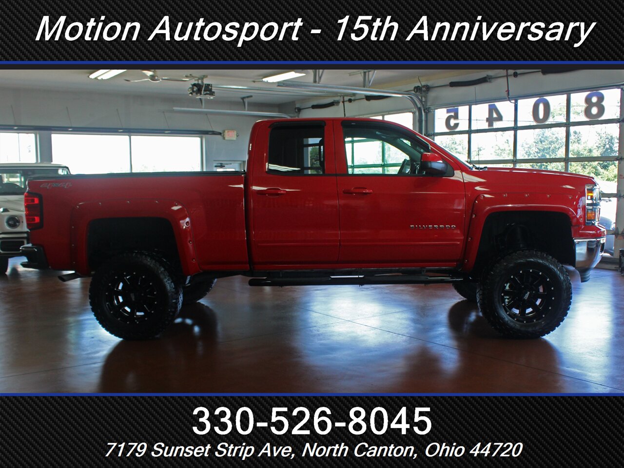 2015 Chevrolet Silverado 1500 LT  Custom  Lift 4X4 - Photo 13 - North Canton, OH 44720