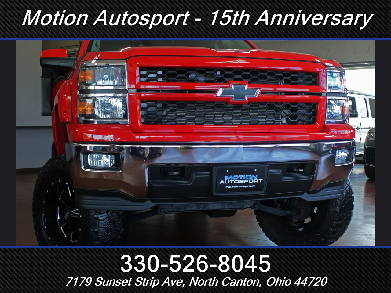 2015 Chevrolet Silverado 1500 LT  Custom  Lift 4X4 - Photo 54 - North Canton, OH 44720
