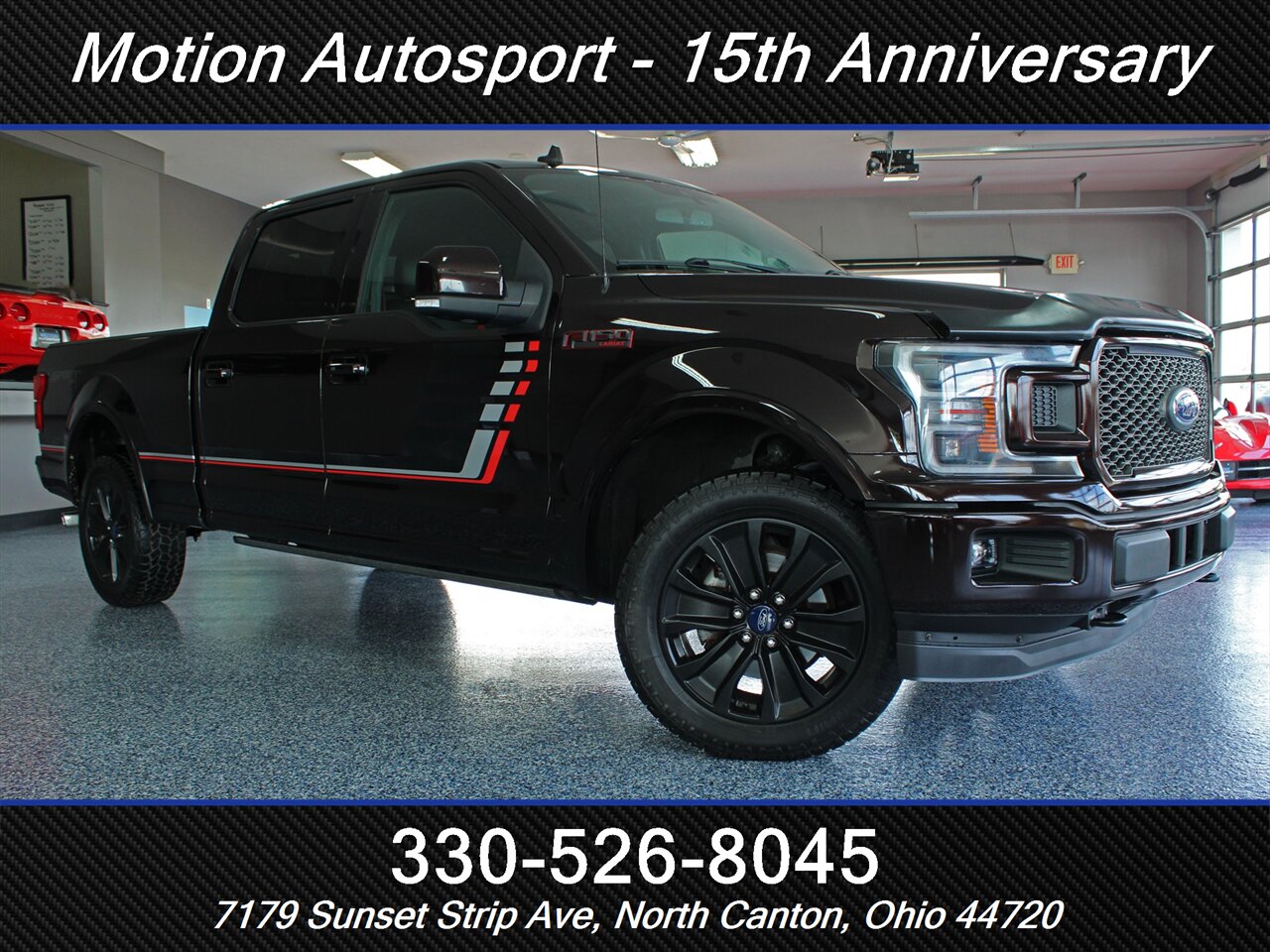 2019 Ford F-150 Lariat Sport Special Edition Black Package FX4 Panoramic Roof 4X4 - Photo 2 - North Canton, OH 44720