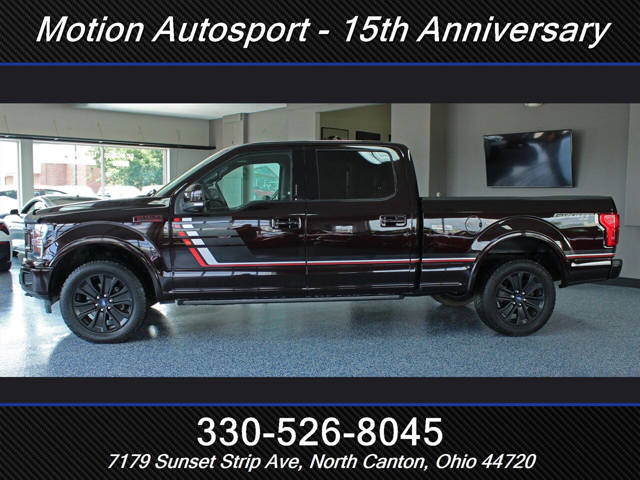 2019 Ford F-150 Lariat Sport Special Edition Black Package FX4 Panoramic Roof 4X4 - Photo 5 - North Canton, OH 44720