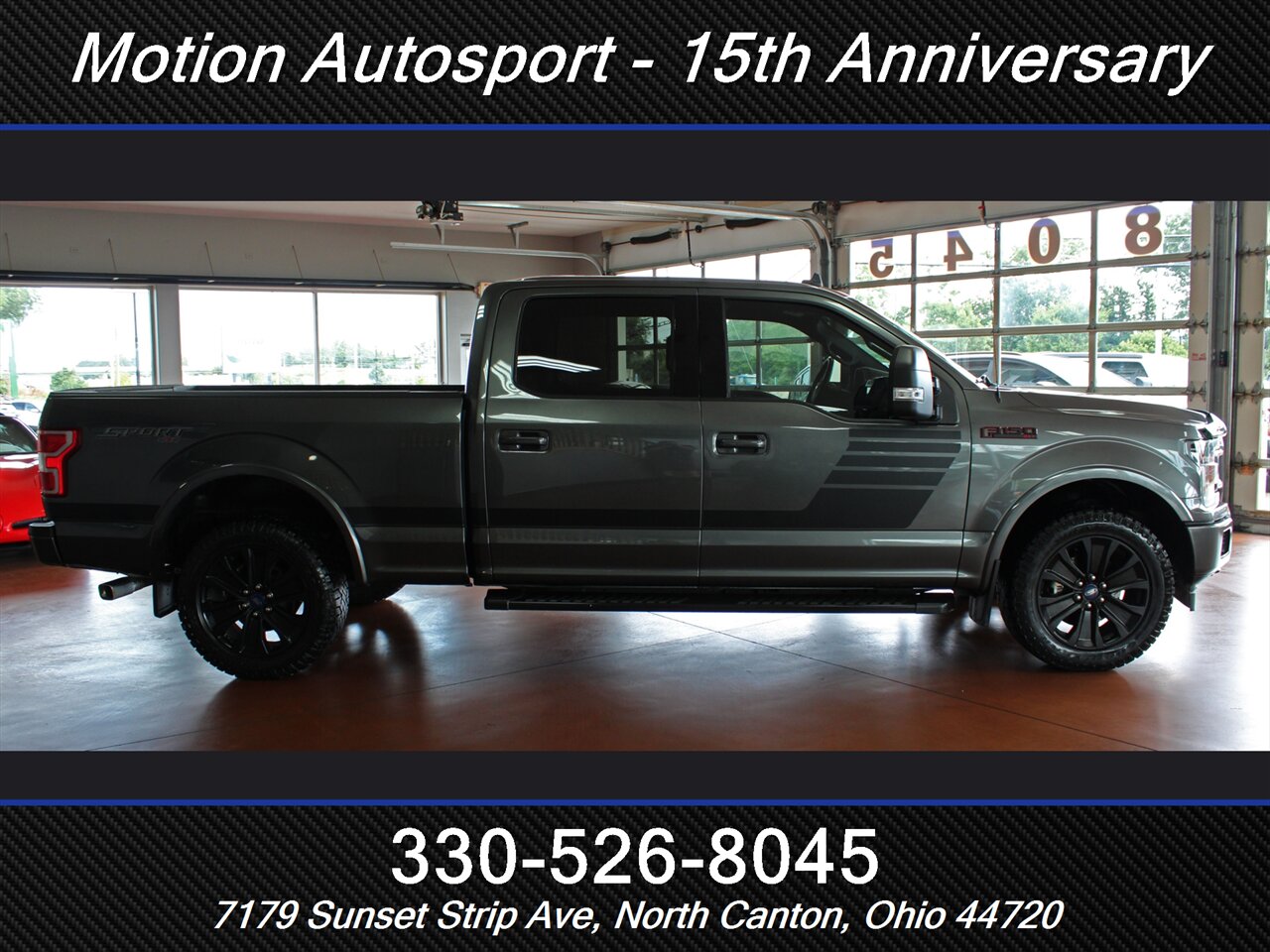 2019 Ford F-150 XLT Sport Black Edition 4X4 - Photo 8 - North Canton, OH 44720