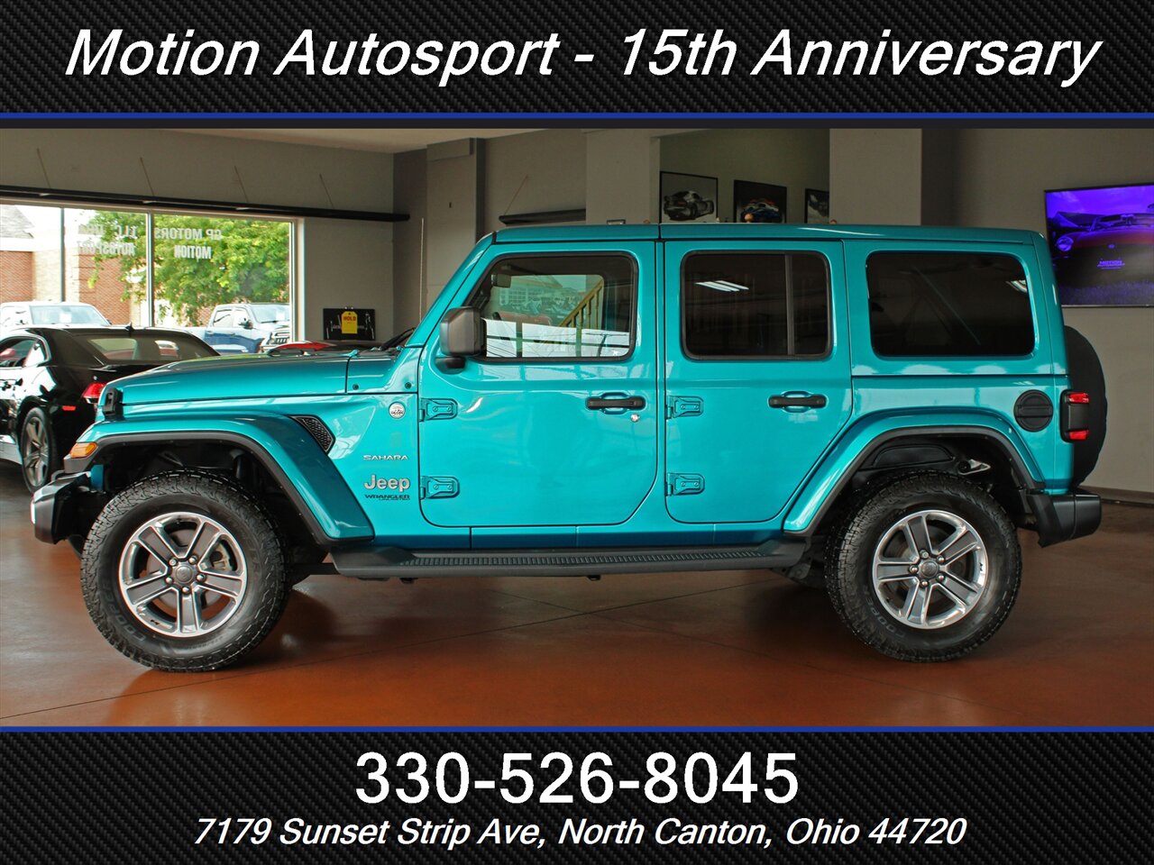 2019 Jeep Wrangler Unlimited Sahara Hard Top 4X4 - Photo 7 - North Canton, OH 44720