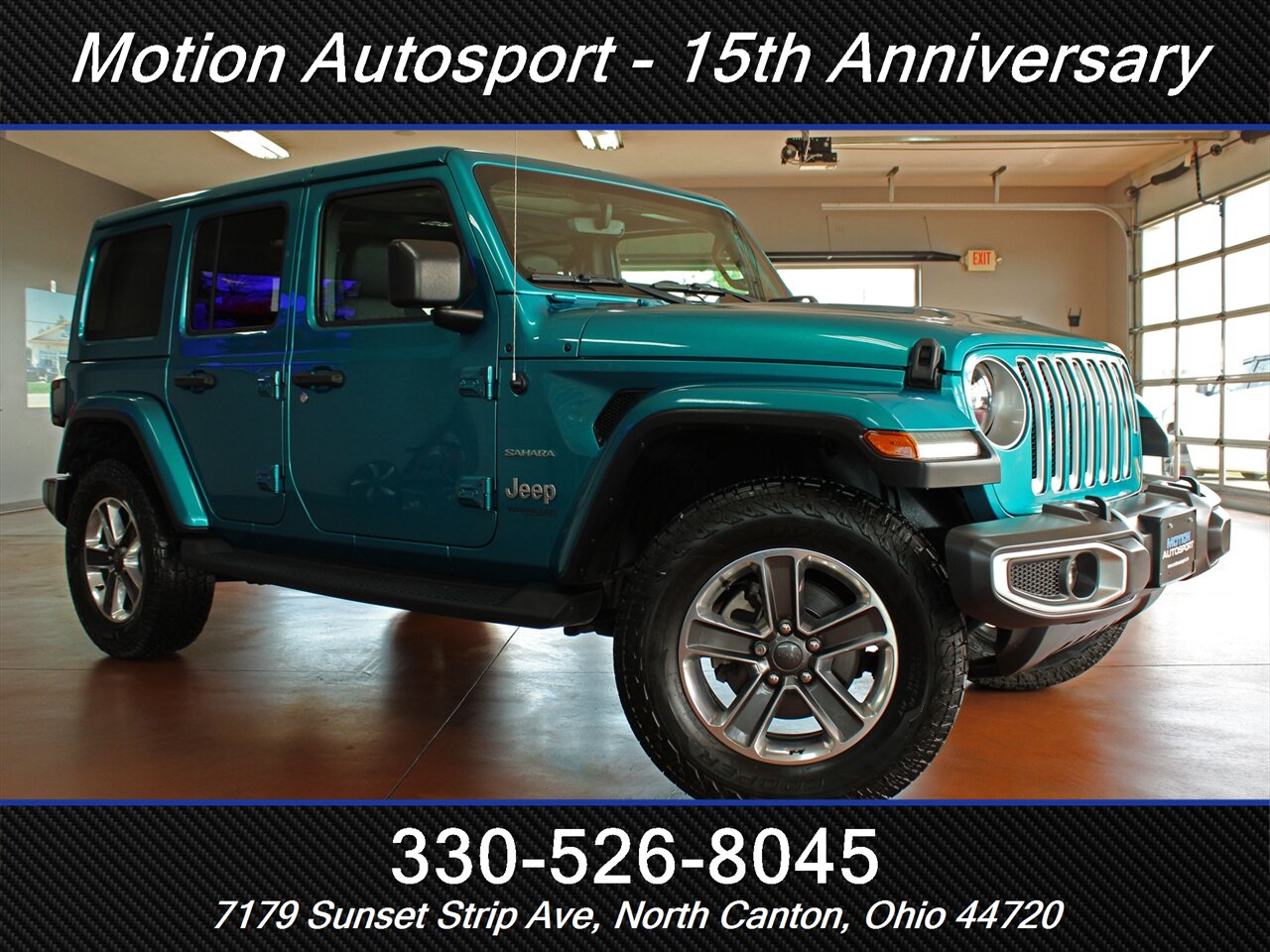2019 Jeep Wrangler Unlimited Sahara Hard Top 4X4 - Photo 2 - North Canton, OH 44720