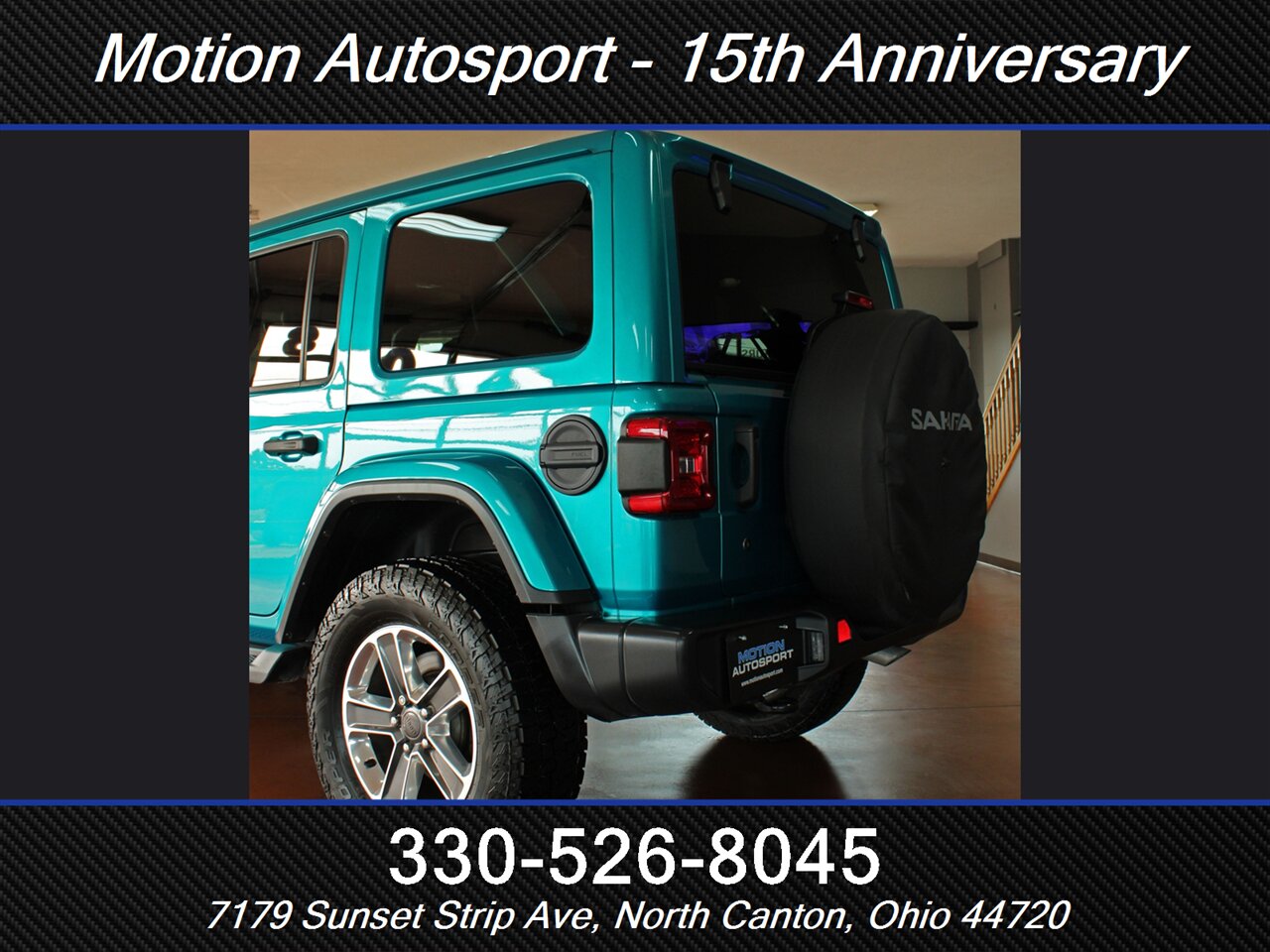 2019 Jeep Wrangler Unlimited Sahara Hard Top 4X4 - Photo 8 - North Canton, OH 44720