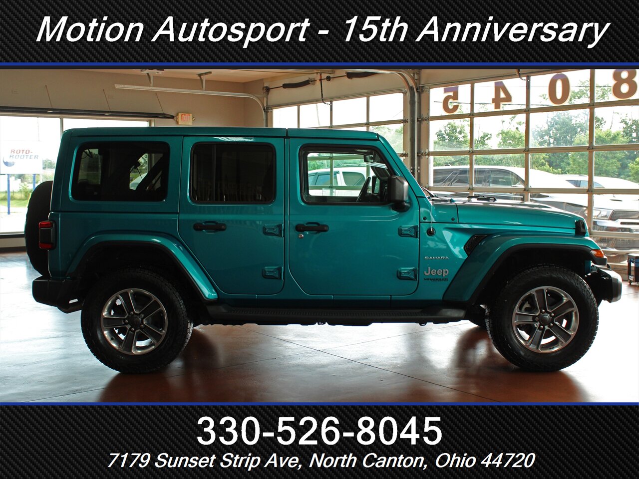 2019 Jeep Wrangler Unlimited Sahara Hard Top 4X4 - Photo 15 - North Canton, OH 44720