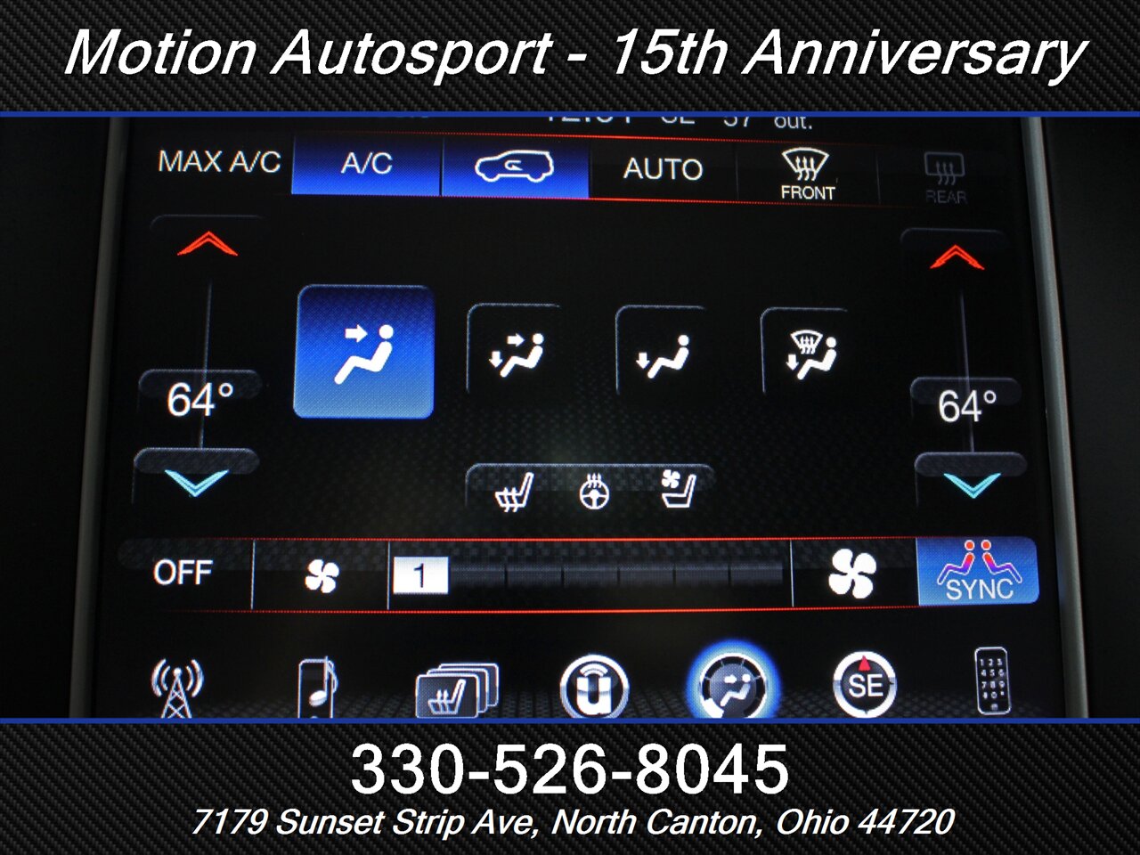 2016 Jeep Grand Cherokee SRT  Moon Roof Navigation 4X4 - Photo 27 - North Canton, OH 44720