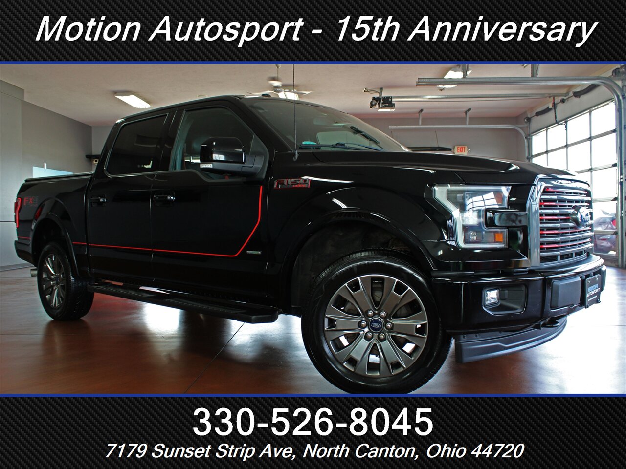 2017 Ford F-150 Lariat Sport Special Edition Panoramic Roof FX4 4X4 - Photo 2 - North Canton, OH 44720