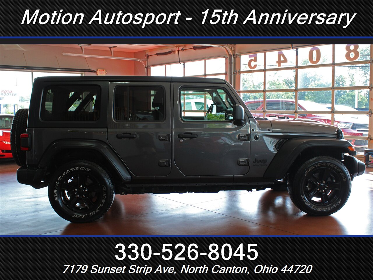 2021 Jeep Wrangler Unlimited Sport Altitude  Hard Top 4X4 - Photo 14 - North Canton, OH 44720