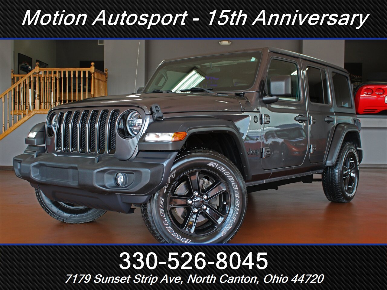 2021 Jeep Wrangler Unlimited Sport Altitude  Hard Top 4X4 - Photo 1 - North Canton, OH 44720