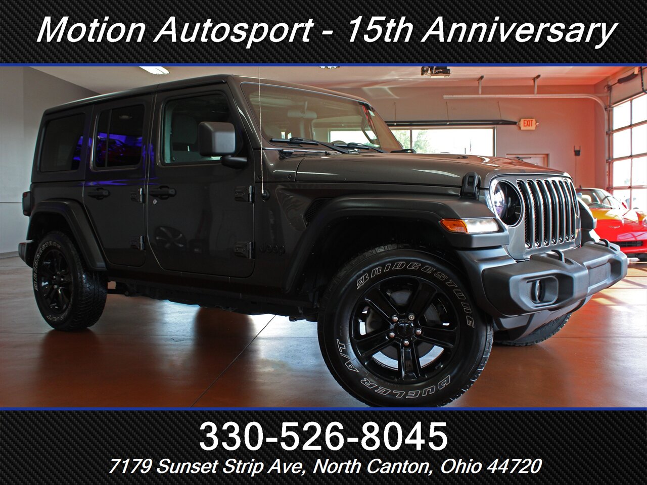 2021 Jeep Wrangler Unlimited Sport Altitude  Hard Top 4X4 - Photo 2 - North Canton, OH 44720