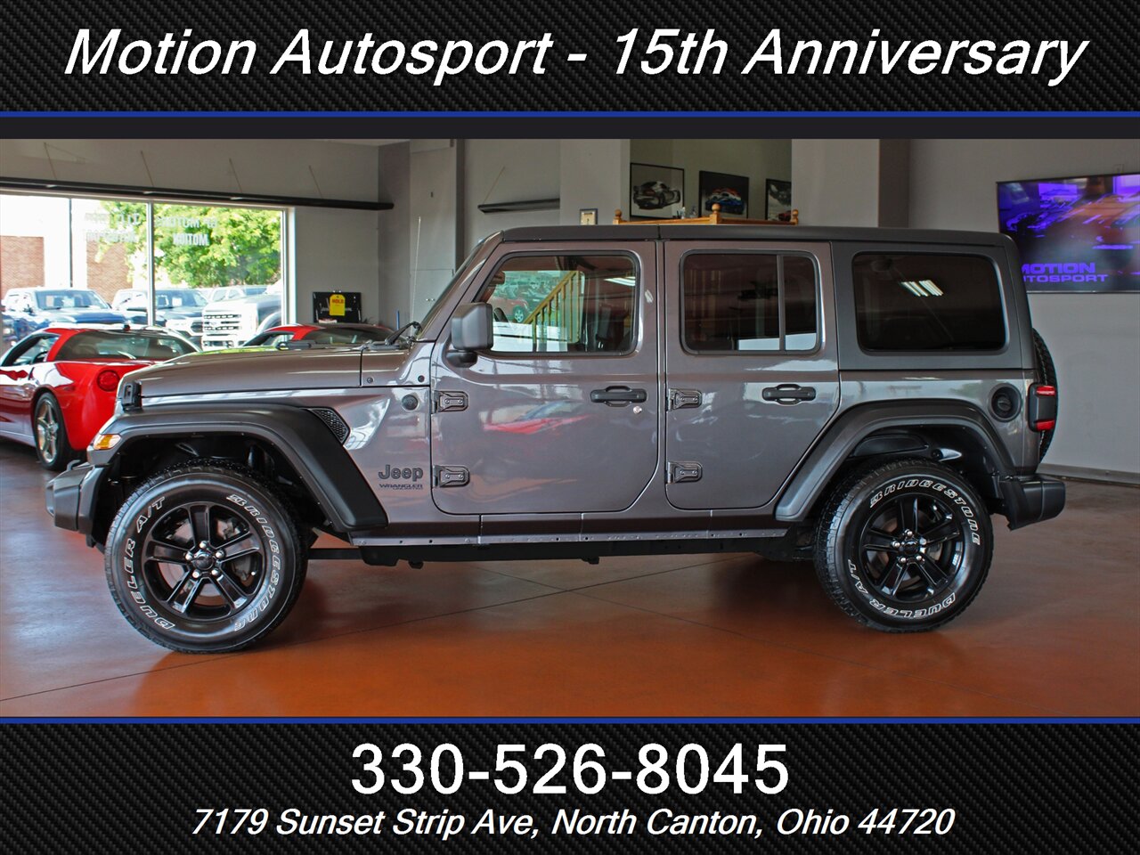 2021 Jeep Wrangler Unlimited Sport Altitude  Hard Top 4X4 - Photo 7 - North Canton, OH 44720
