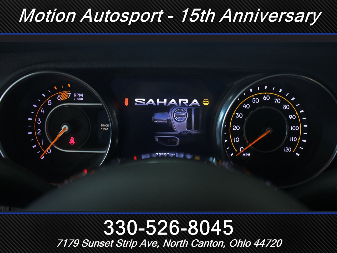 2023 Jeep Wrangler Sahara Hard Top 4X4 - Photo 23 - North Canton, OH 44720