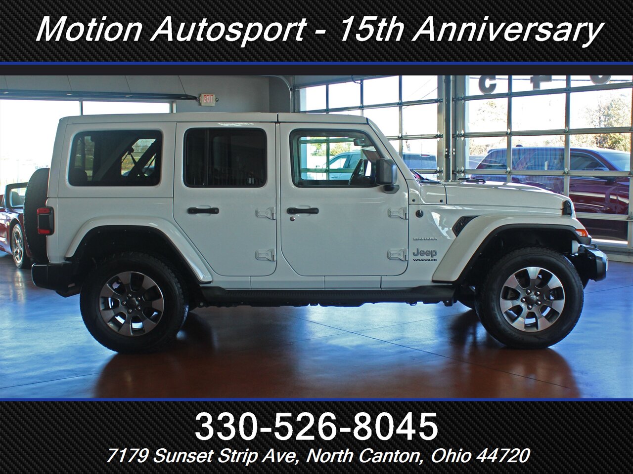 2023 Jeep Wrangler Sahara Hard Top 4X4 - Photo 15 - North Canton, OH 44720