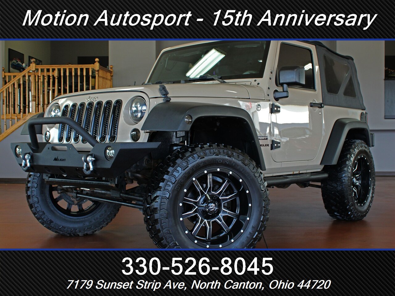 2016 Jeep Wrangler Willys Wheeler  Custom Lift 4X4 - Photo 1 - North Canton, OH 44720