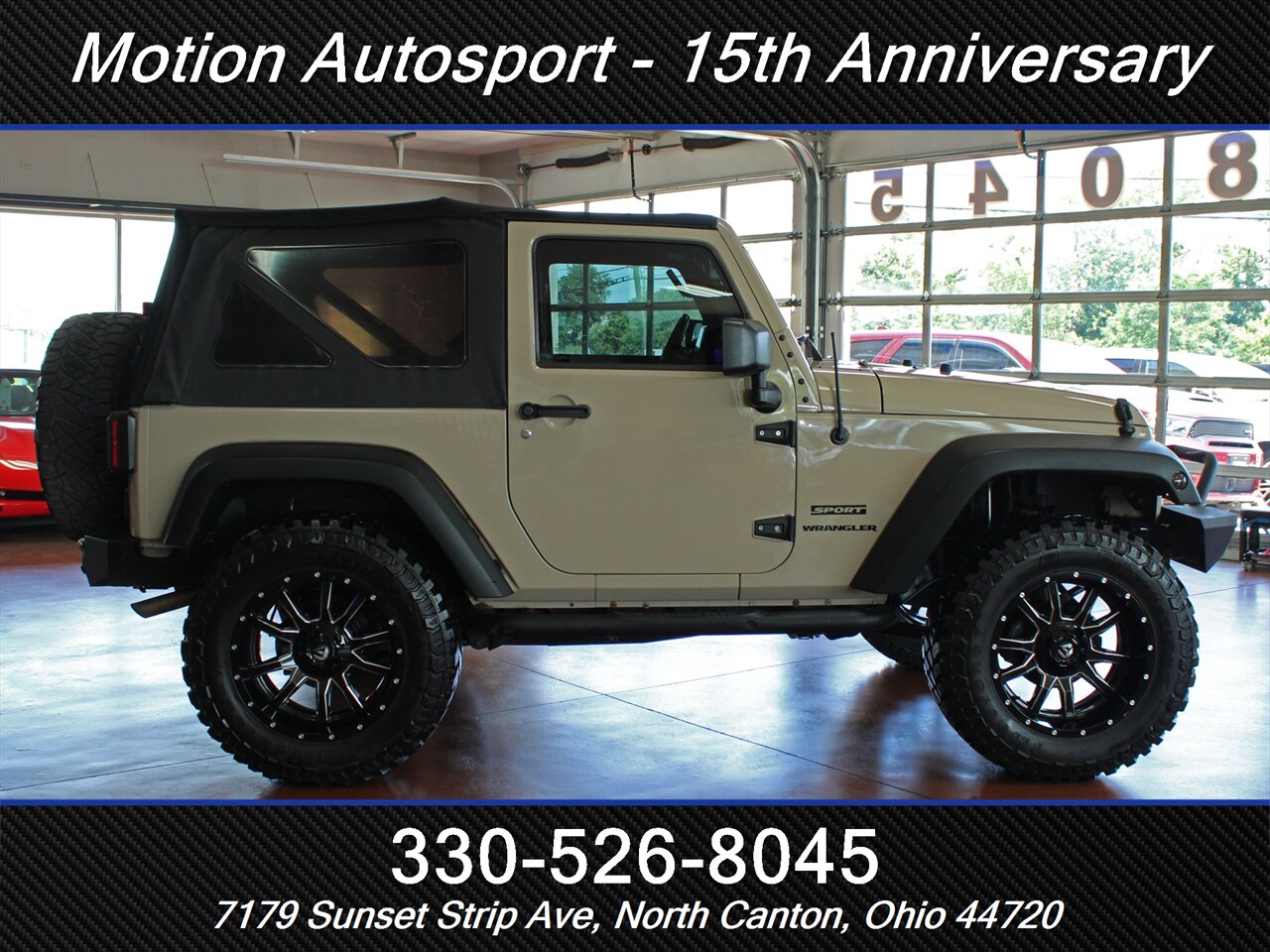 2016 Jeep Wrangler Willys Wheeler Custom Lift 4X4 - Photo 13 - North Canton, OH 44720