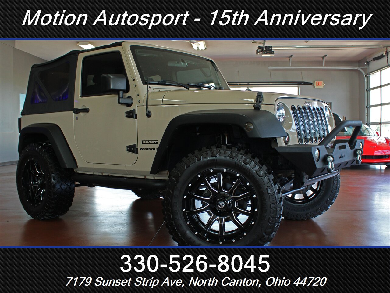 2016 Jeep Wrangler Willys Wheeler Custom Lift 4X4 - Photo 2 - North Canton, OH 44720