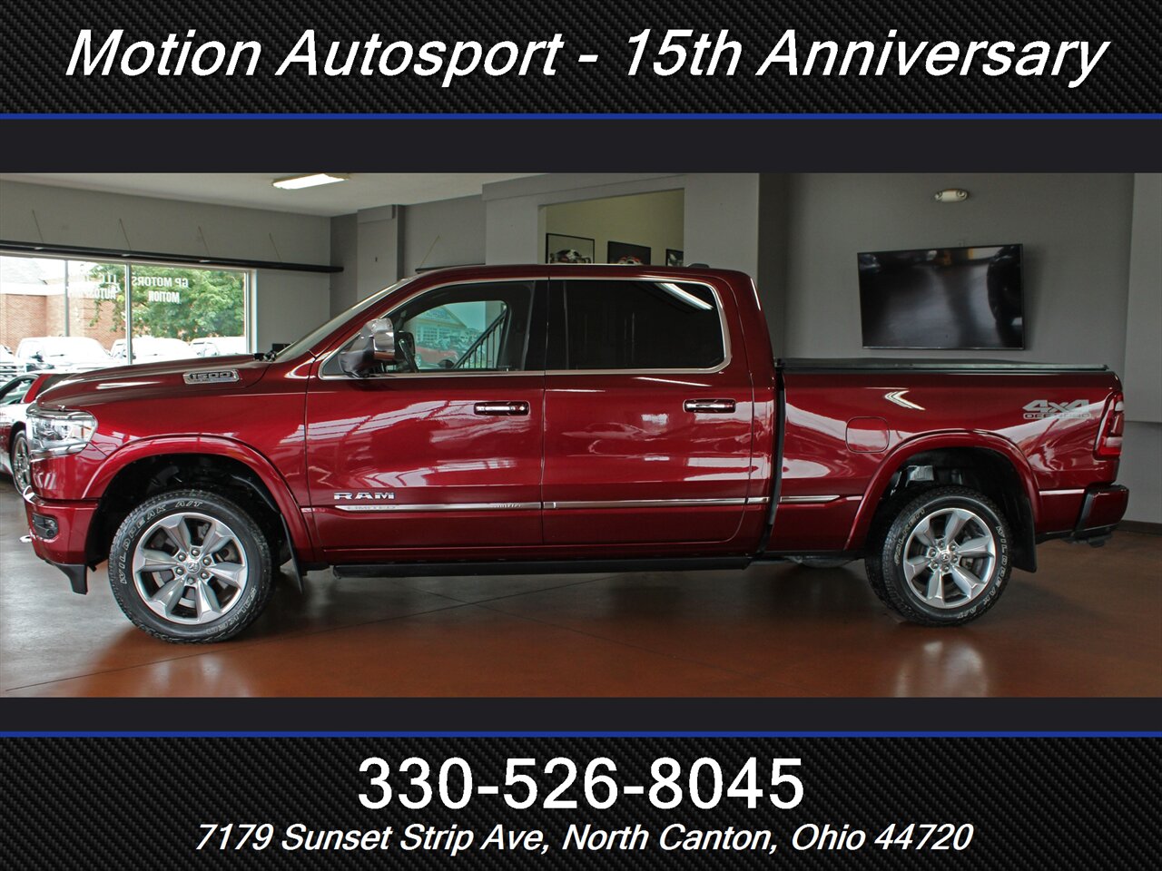2021 RAM 1500 Limited Moon Roof Navigation 4X4 - Photo 5 - North Canton, OH 44720