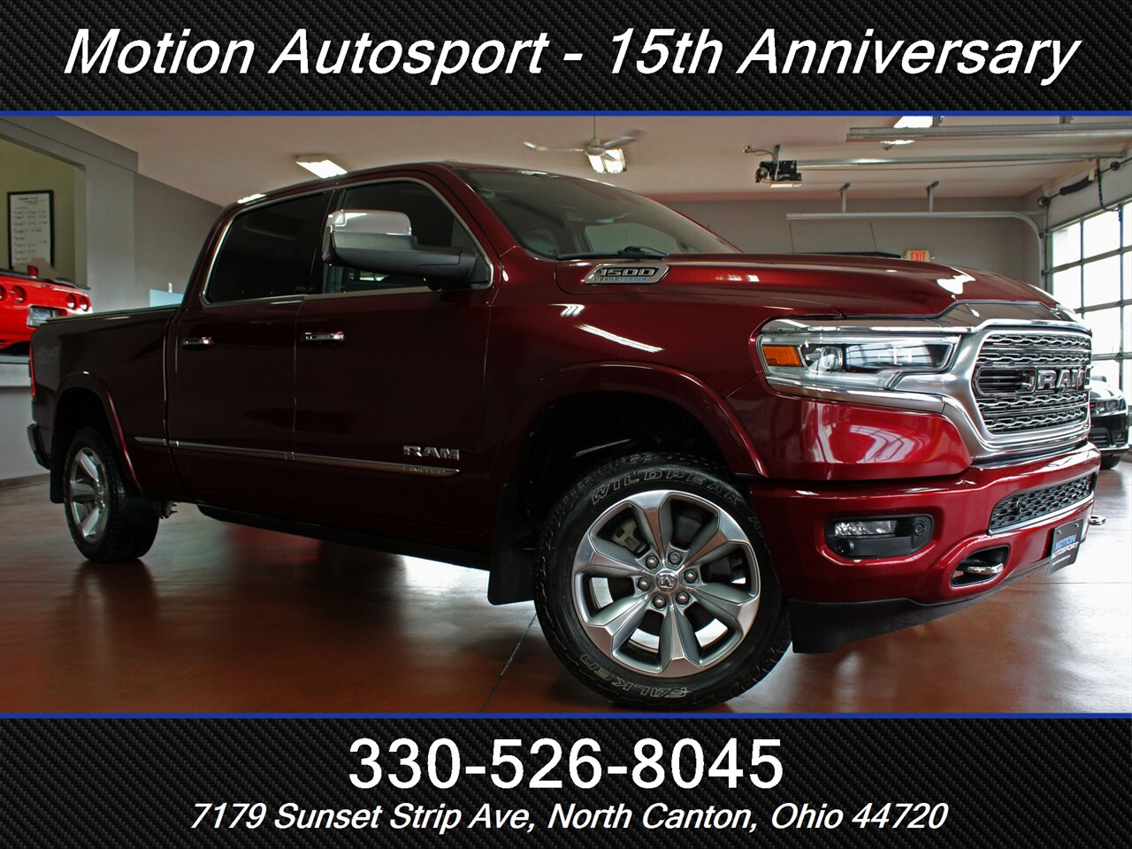 2021 RAM 1500 Limited Moon Roof Navigation 4X4 - Photo 2 - North Canton, OH 44720