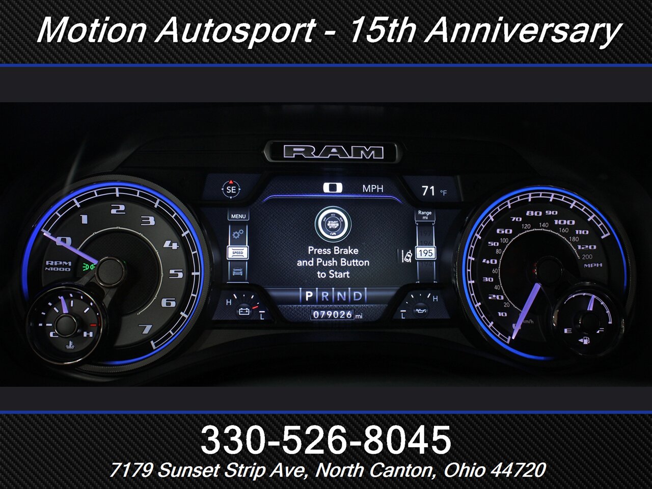 2021 RAM 1500 Limited Moon Roof Navigation 4X4 - Photo 15 - North Canton, OH 44720