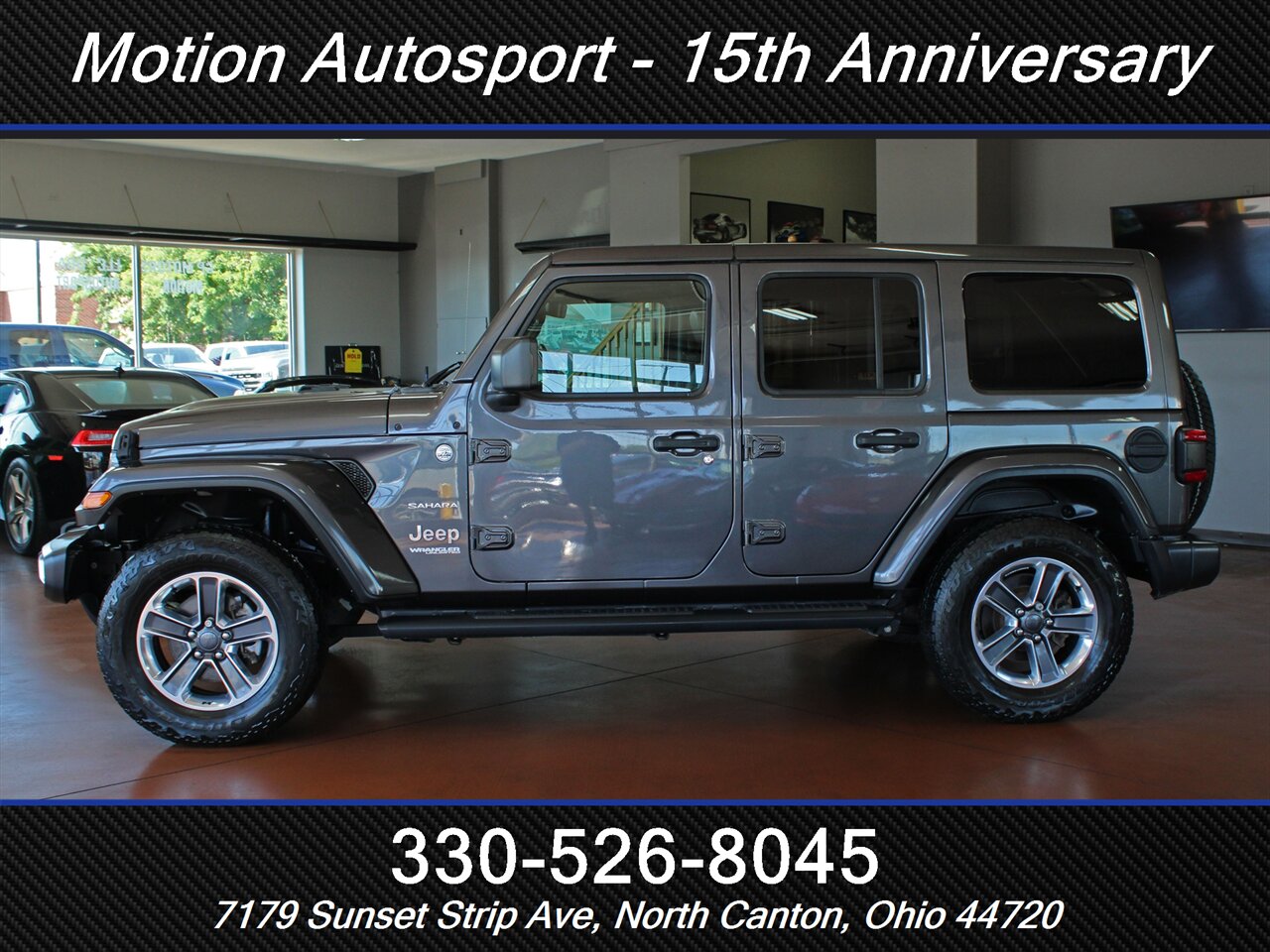 2021 Jeep Wrangler Unlimited Sahara Leather Navigation Hard Top 4X4 - Photo 7 - North Canton, OH 44720