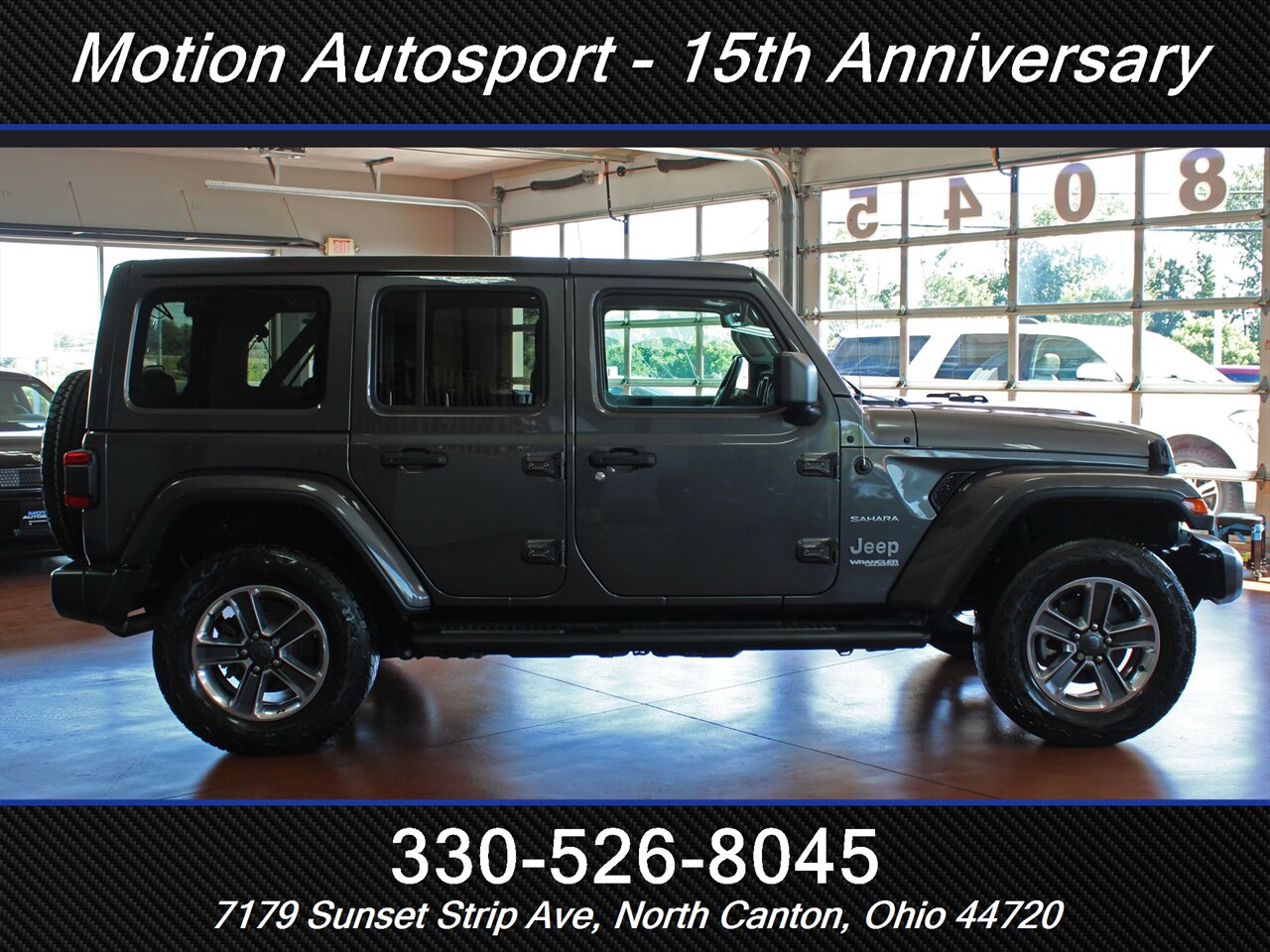 2021 Jeep Wrangler Unlimited Sahara Leather Navigation Hard Top 4X4 - Photo 15 - North Canton, OH 44720