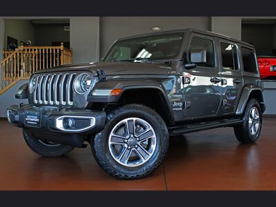 2021 Jeep Wrangler Unlimited Sahara  Leather Navigation Hard Top 4X4 SUV