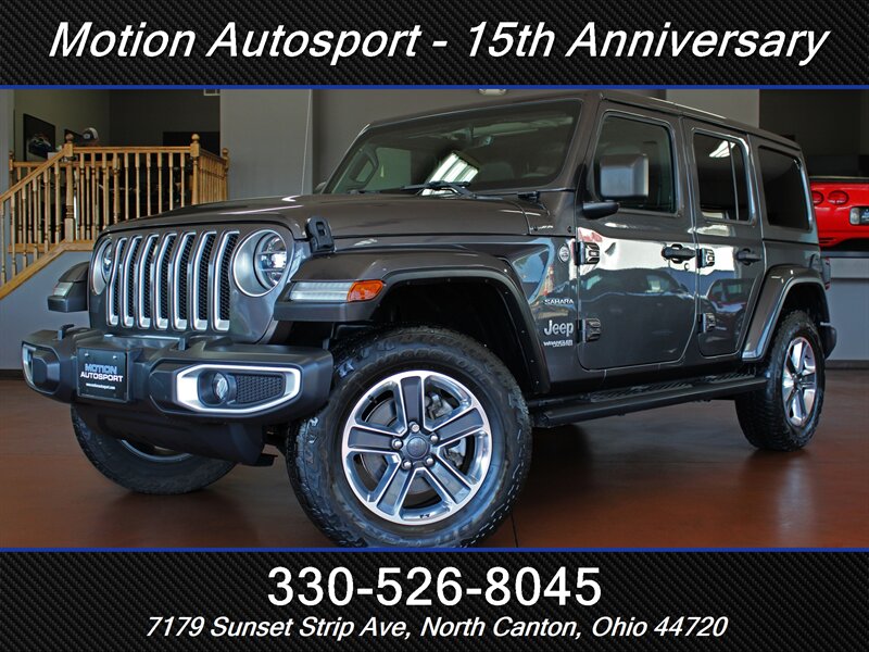 2021 Jeep Wrangler Unlimited Sahara  Leather Navigation Hard Top 4X4