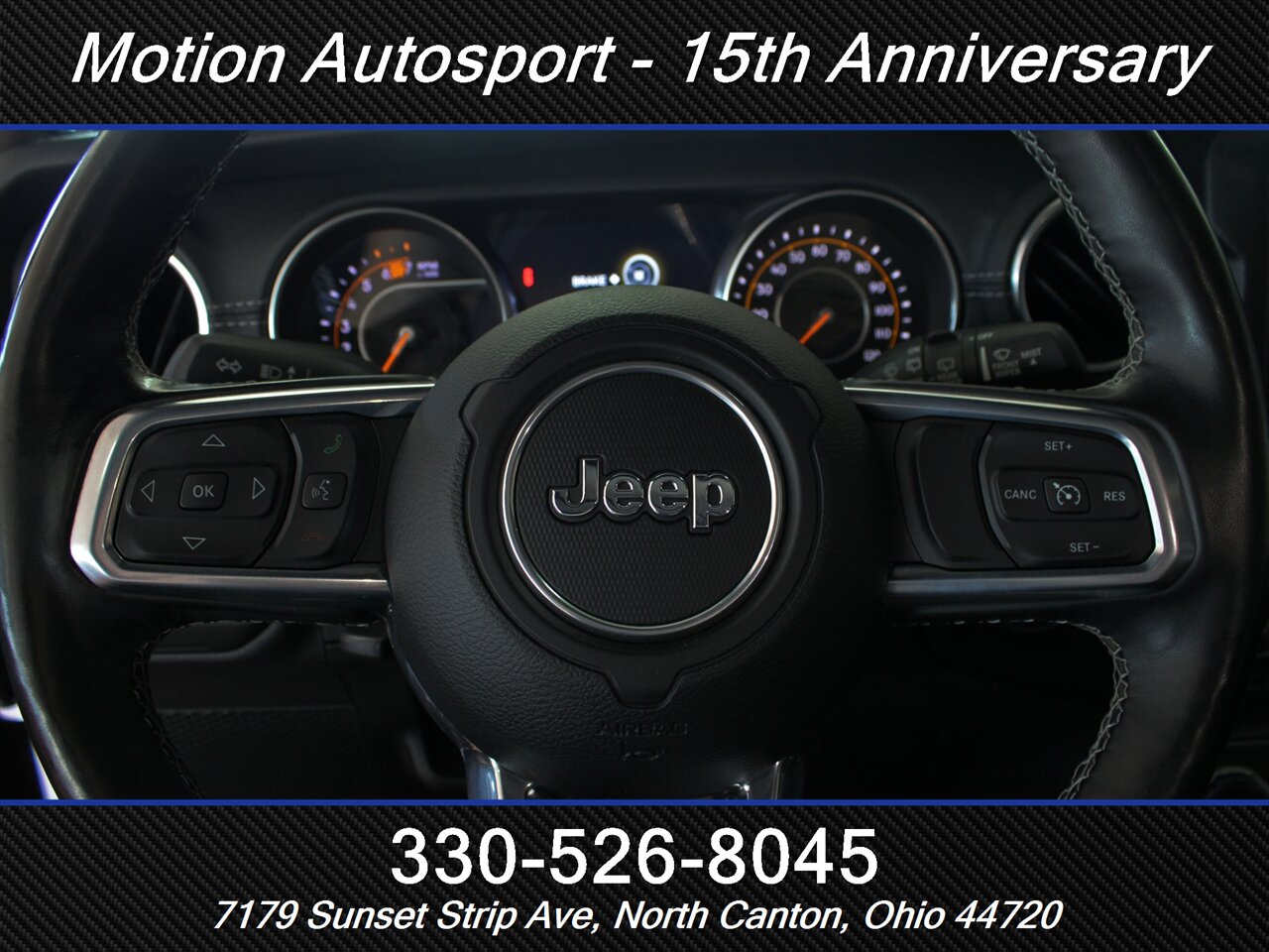 2021 Jeep Wrangler Unlimited Sahara Leather Navigation Hard Top 4X4 - Photo 20 - North Canton, OH 44720
