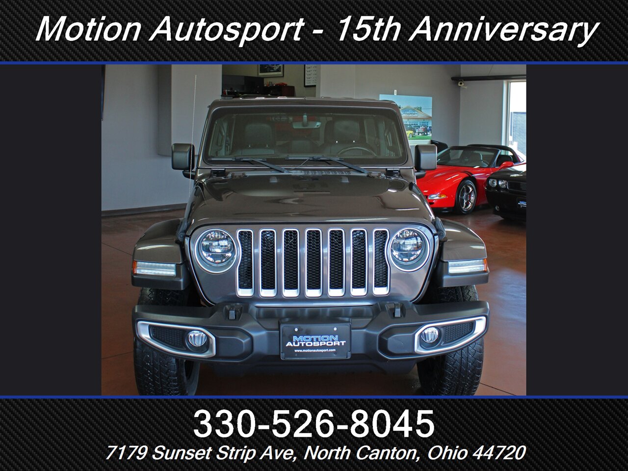 2021 Jeep Wrangler Unlimited Sahara Leather Navigation Hard Top 4X4 - Photo 4 - North Canton, OH 44720