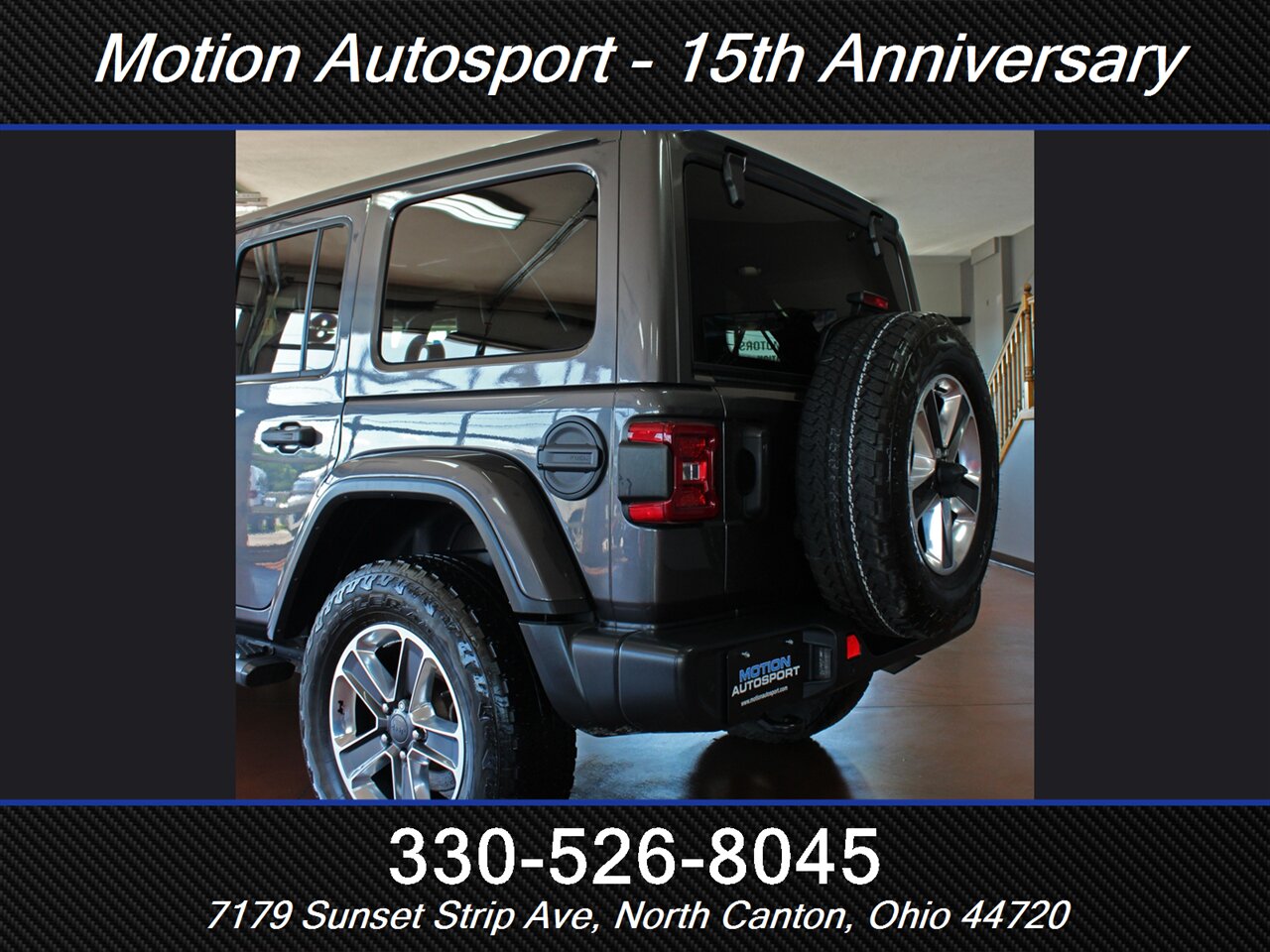 2021 Jeep Wrangler Unlimited Sahara Leather Navigation Hard Top 4X4 - Photo 8 - North Canton, OH 44720