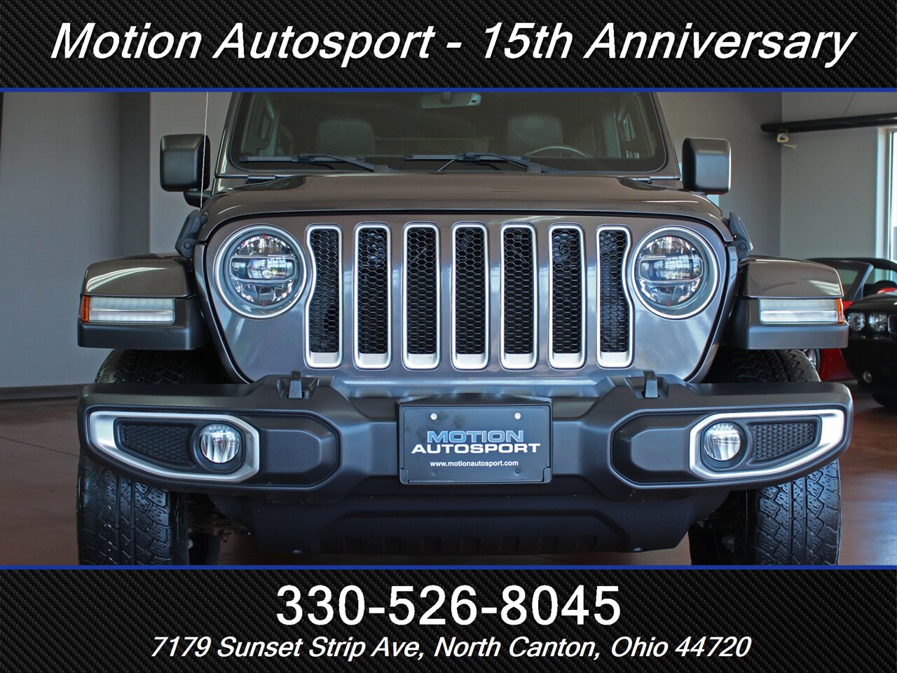 2021 Jeep Wrangler Unlimited Sahara Leather Navigation Hard Top 4X4 - Photo 3 - North Canton, OH 44720